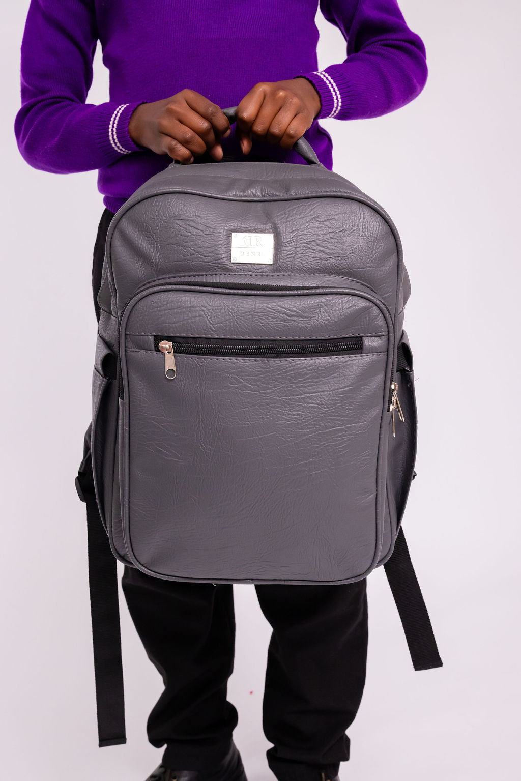 Denri Pioneer Antitheft Backpack fits up to 15.5-inch laptop, document sleeve, heavy duty bag for school, work, travel