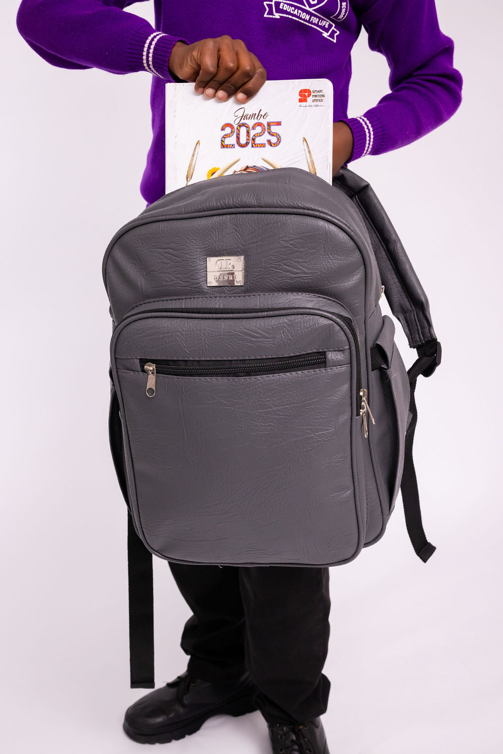 Denri Pioneer Antitheft Backpack fits up to 15.5-inch laptop, document sleeve, heavy duty bag for school, work, travel