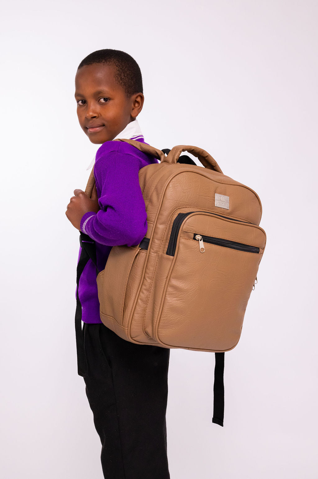 Denri Pioneer Antitheft Backpack fits up to 15.5-inch laptop, document sleeve, heavy duty bag for school, work, travel