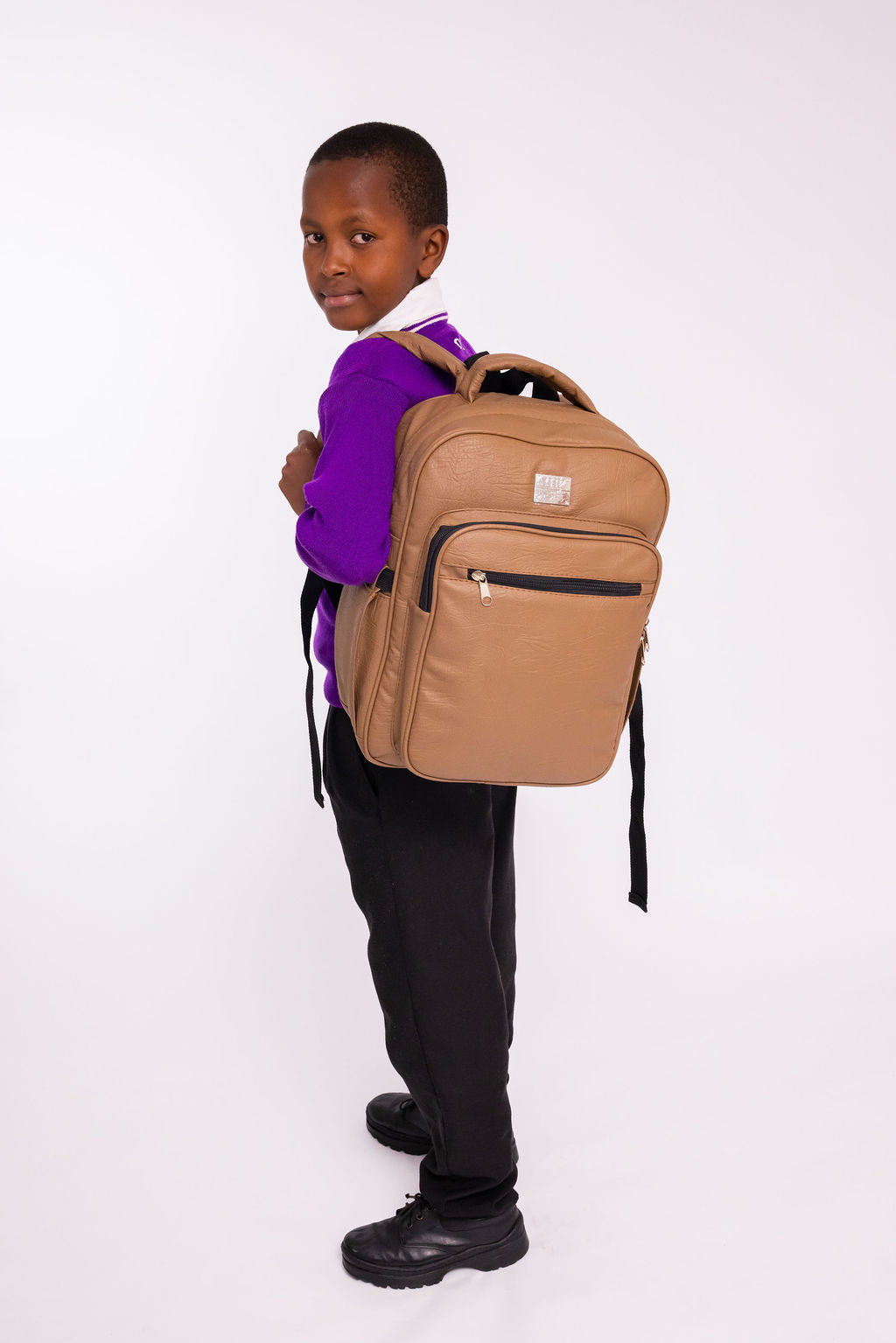 Denri Pioneer Antitheft Backpack fits up to 15.5-inch laptop, document sleeve, heavy duty bag for school, work, travel