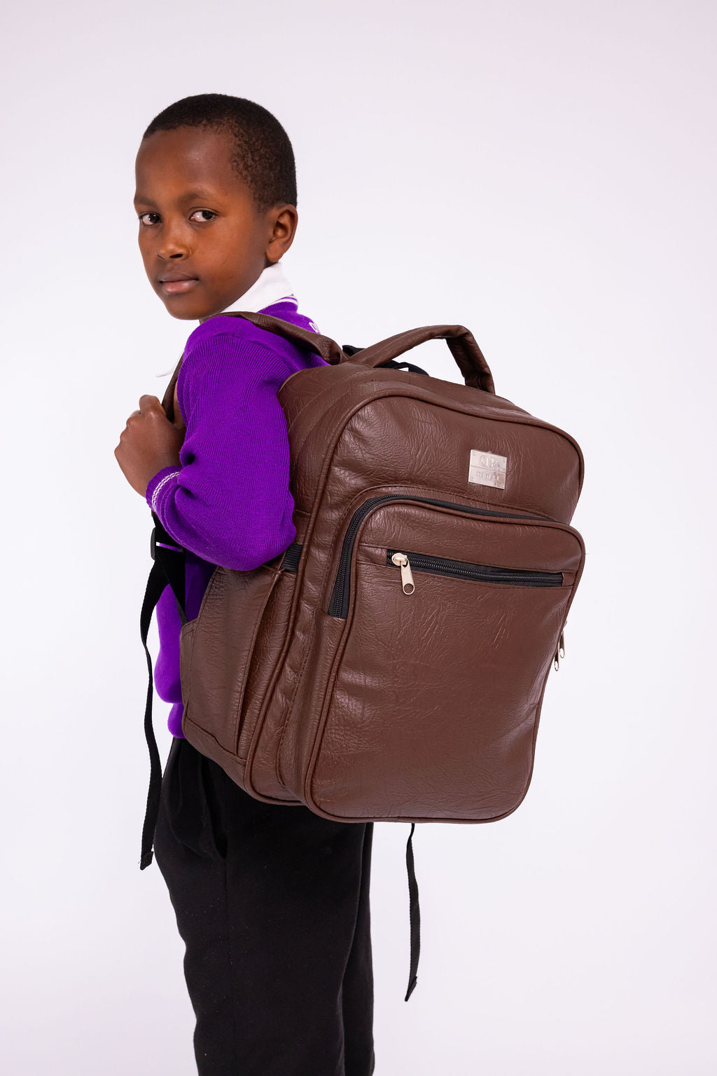 Denri Pioneer Antitheft Backpack fits up to 15.5-inch laptop, document sleeve, heavy duty bag for school, work, travel