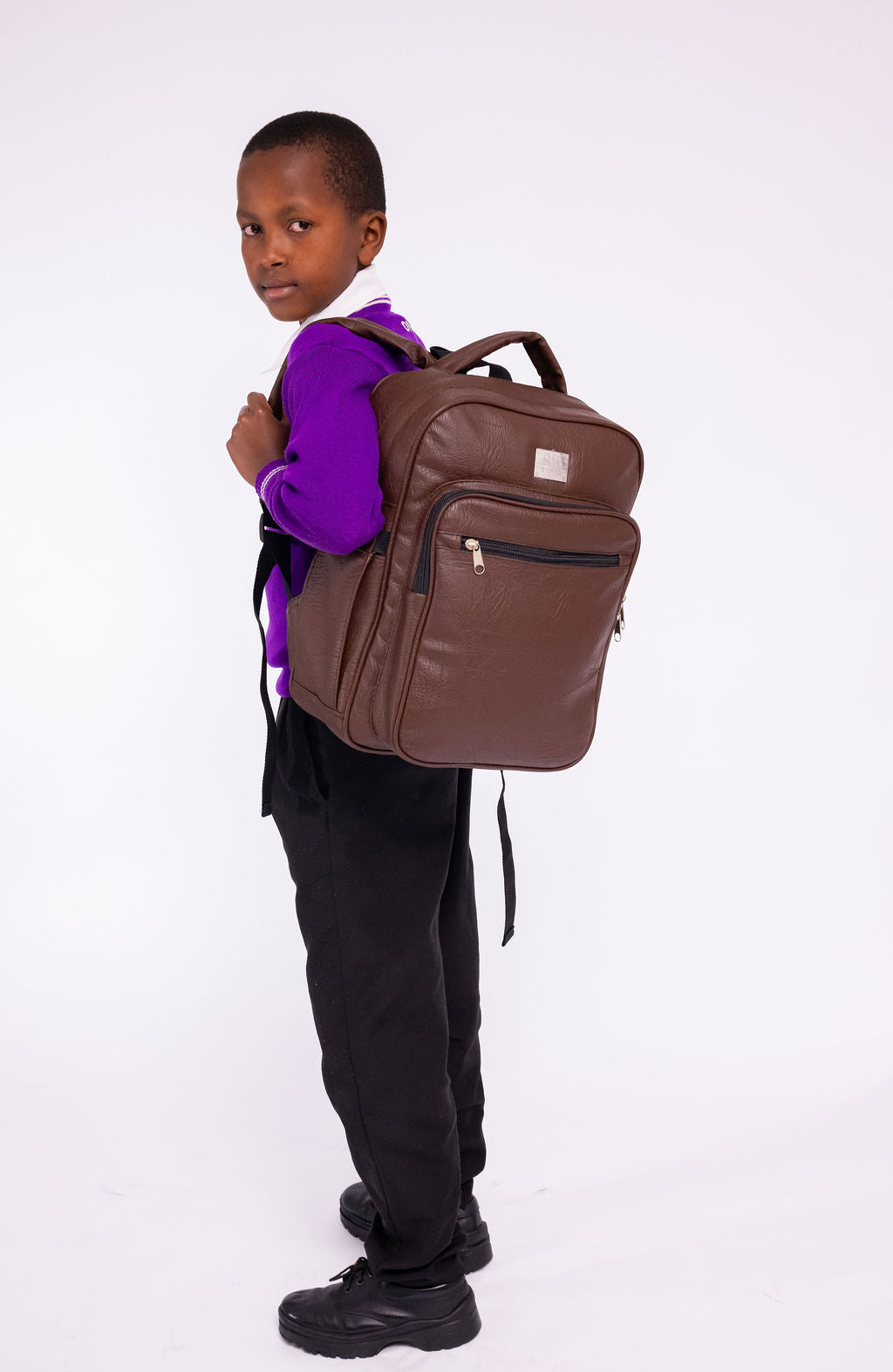 Denri Pioneer Antitheft Backpack fits up to 15.5-inch laptop, document sleeve, heavy duty bag for school, work, travel