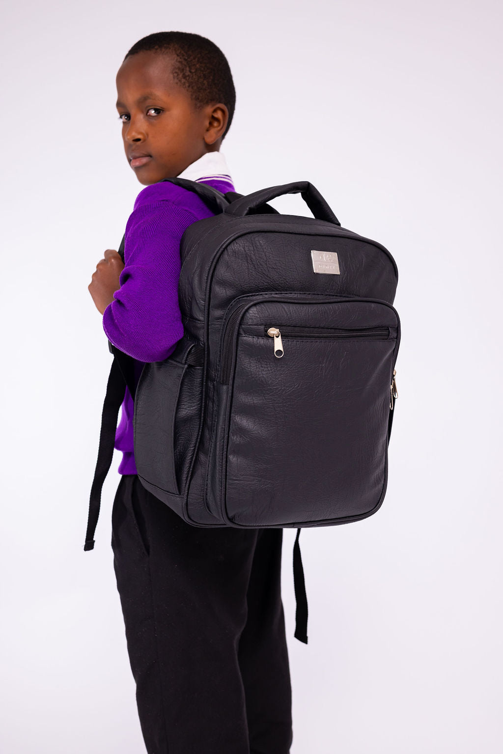Denri Pioneer Antitheft Backpack fits up to 15.5-inch laptop, document sleeve, heavy duty bag for school, work, travel
