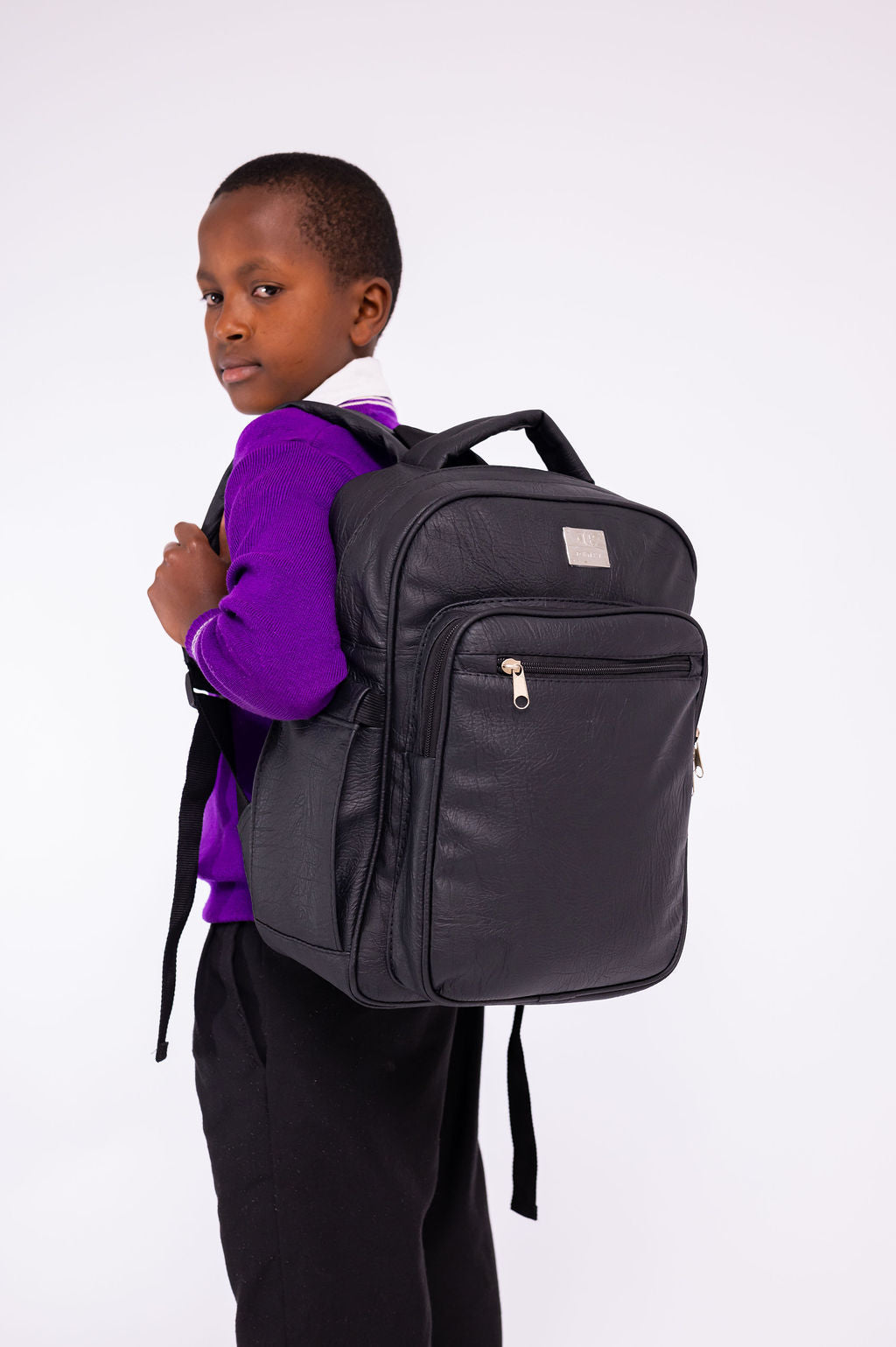Denri Pioneer Antitheft Backpack fits up to 15.5-inch laptop, document sleeve, heavy duty bag for school, work, travel