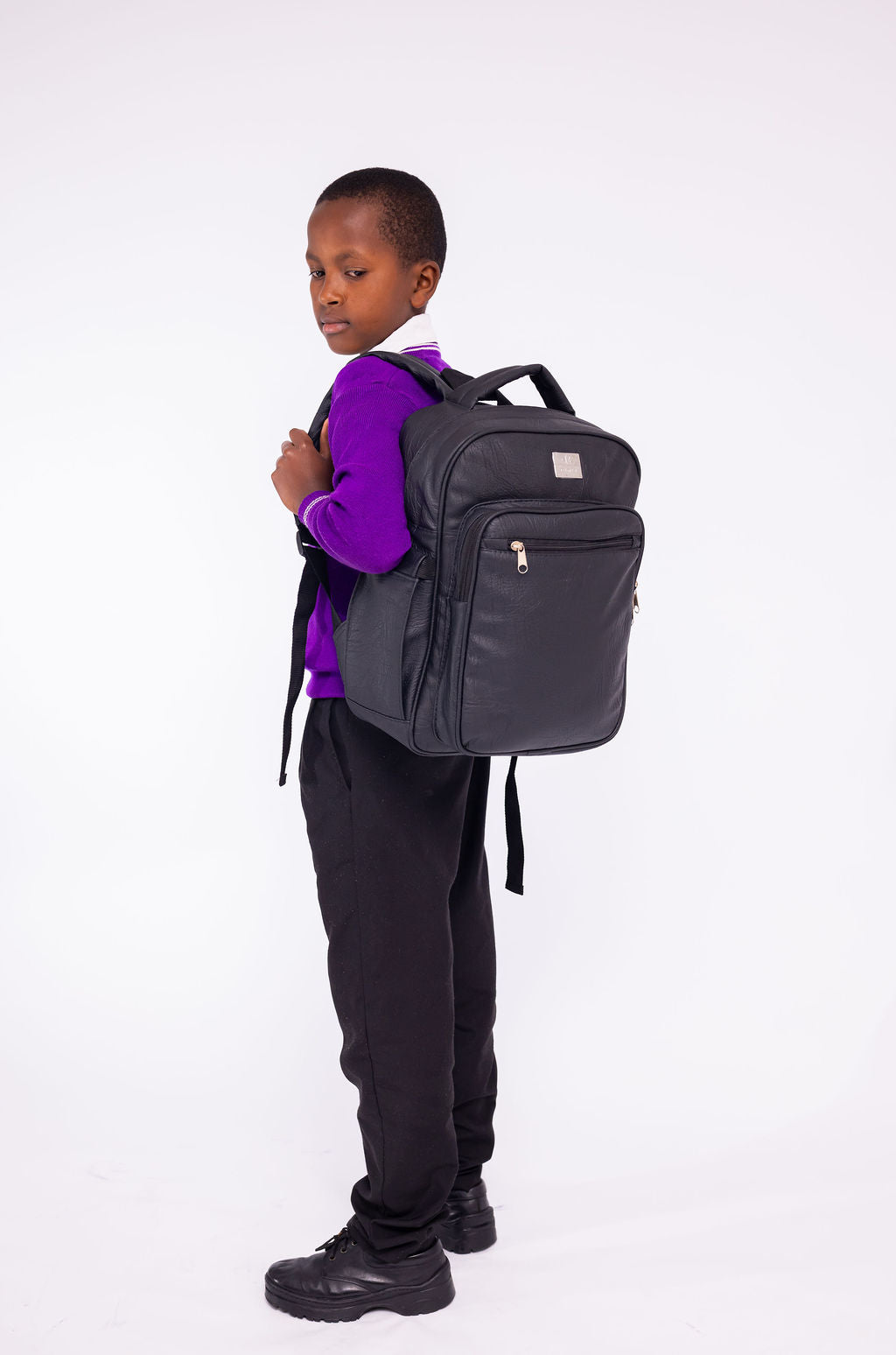 Denri Pioneer Antitheft Backpack fits up to 15.5-inch laptop, document sleeve, heavy duty bag for school, work, travel