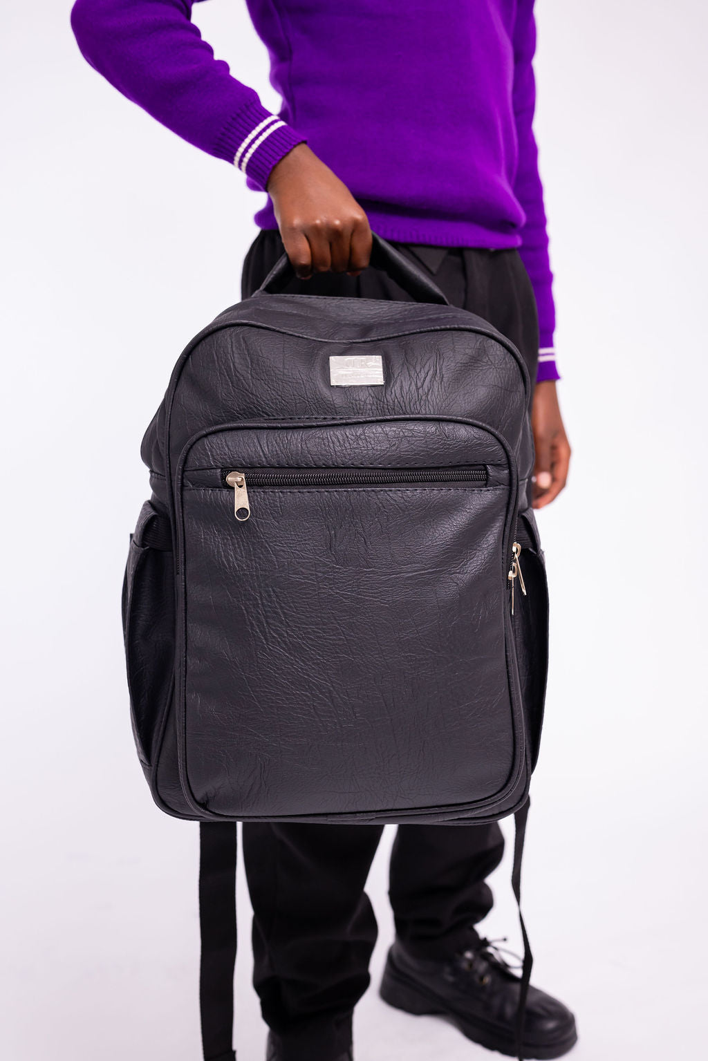 Denri Pioneer Antitheft Backpack fits up to 15.5-inch laptop, document sleeve, heavy duty bag for school, work, travel