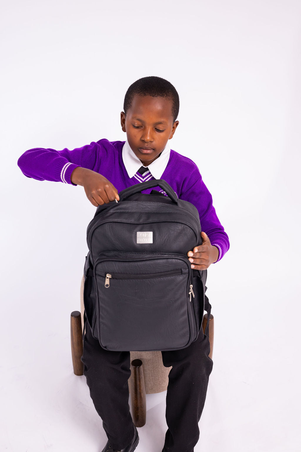 Denri Pioneer Antitheft Backpack fits up to 15.5-inch laptop, document sleeve, heavy duty bag for school, work, travel