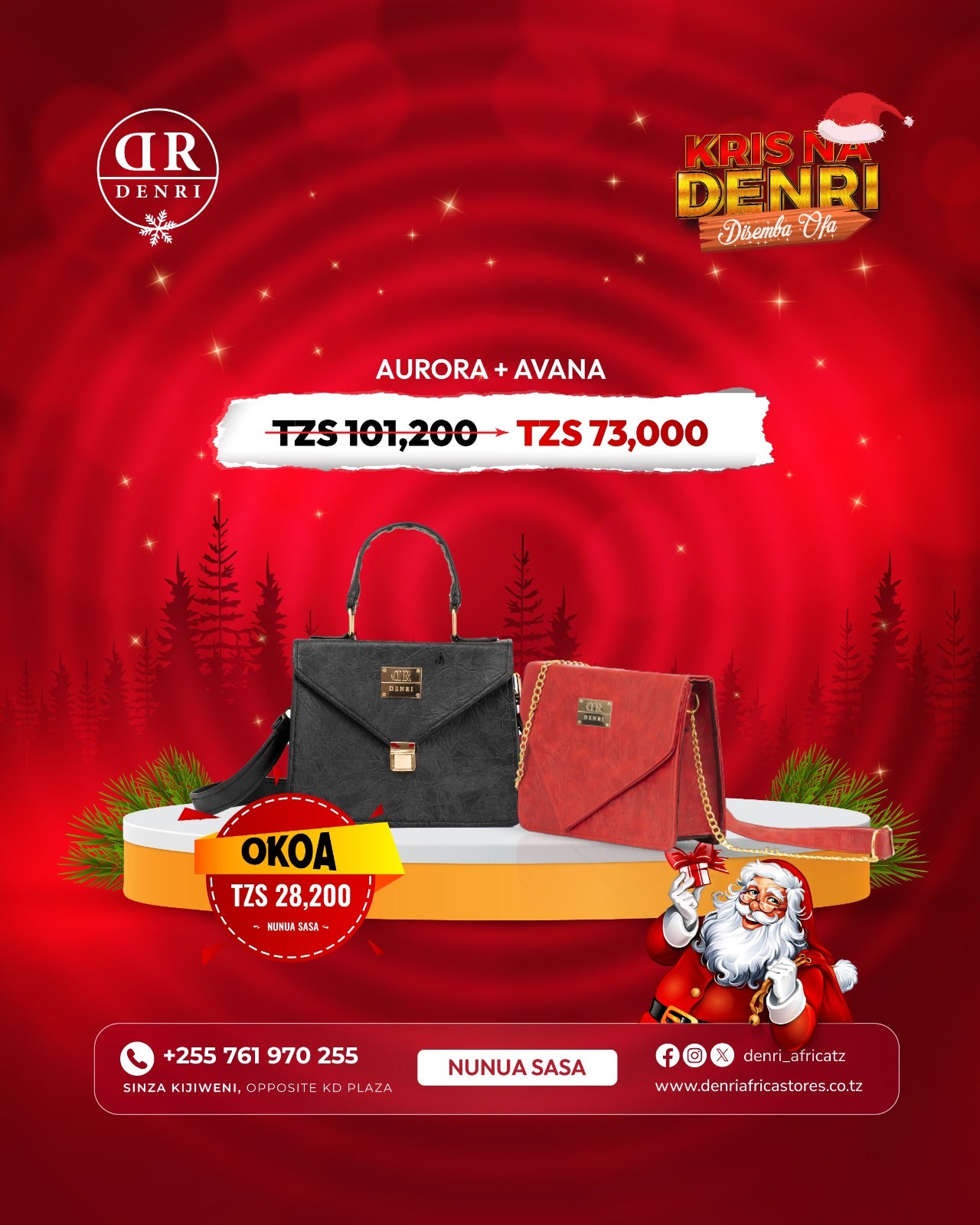 Avana Handbag + Avana Sling Bag