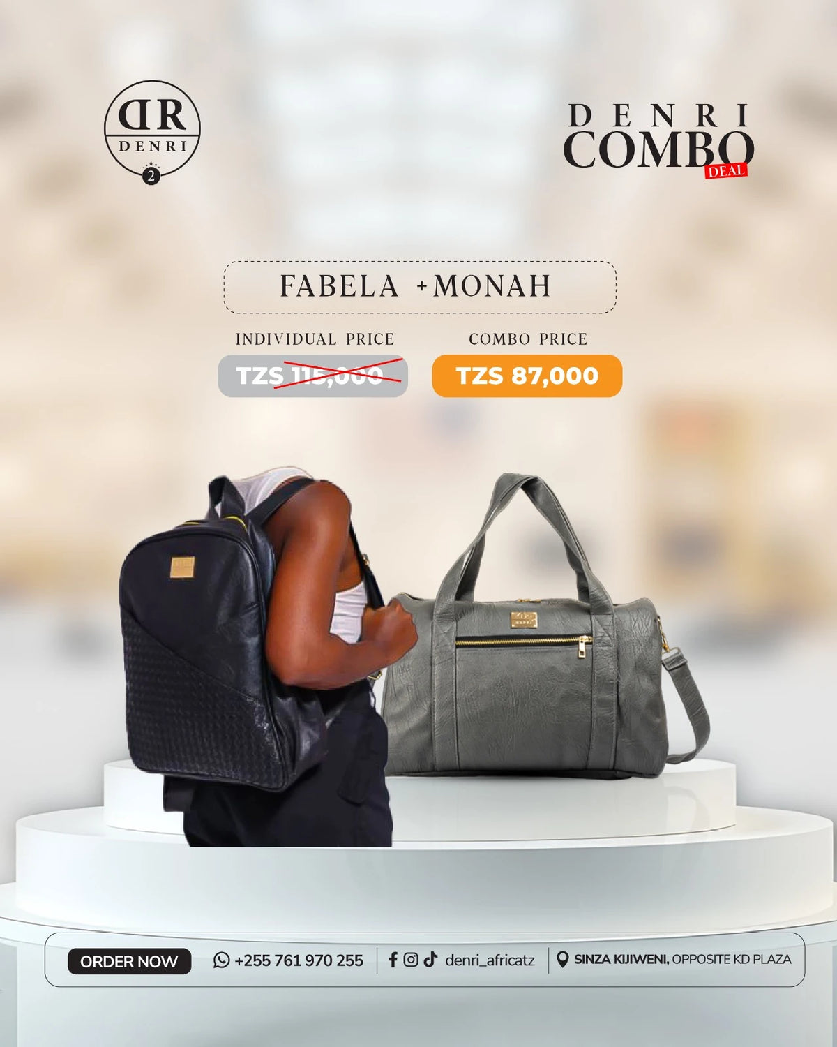 Fabela Travel + Monah Backpack