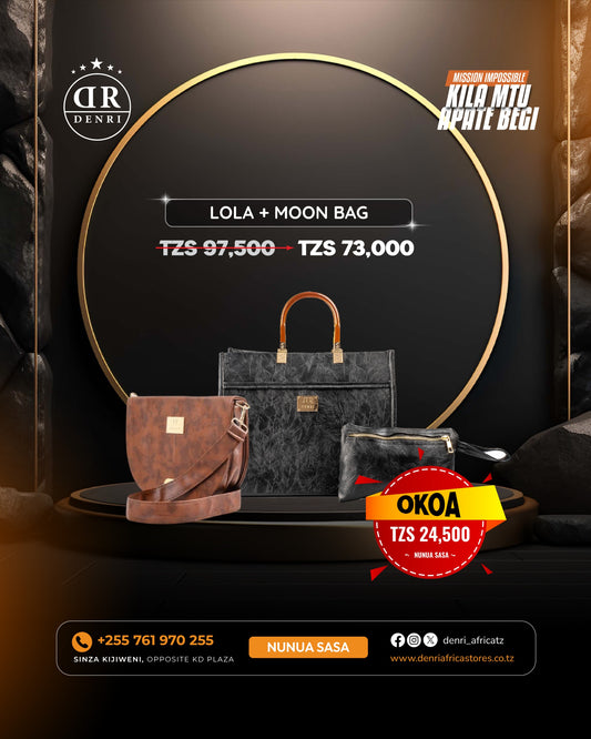 Lola Handbag + Moon Sling