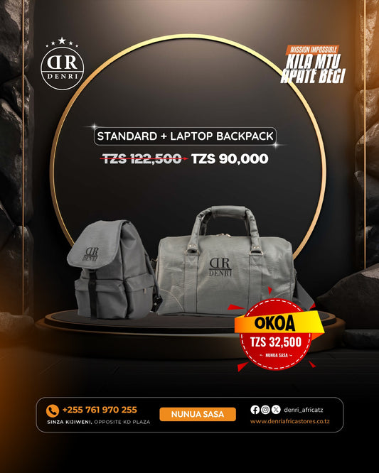 Standard Travel Bag + Laptop Backpack