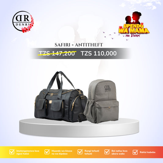 Safiri Travel + Antitheft Backpack