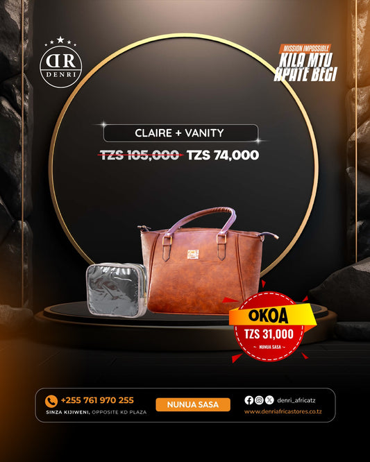 Claire Handbag + Vanity