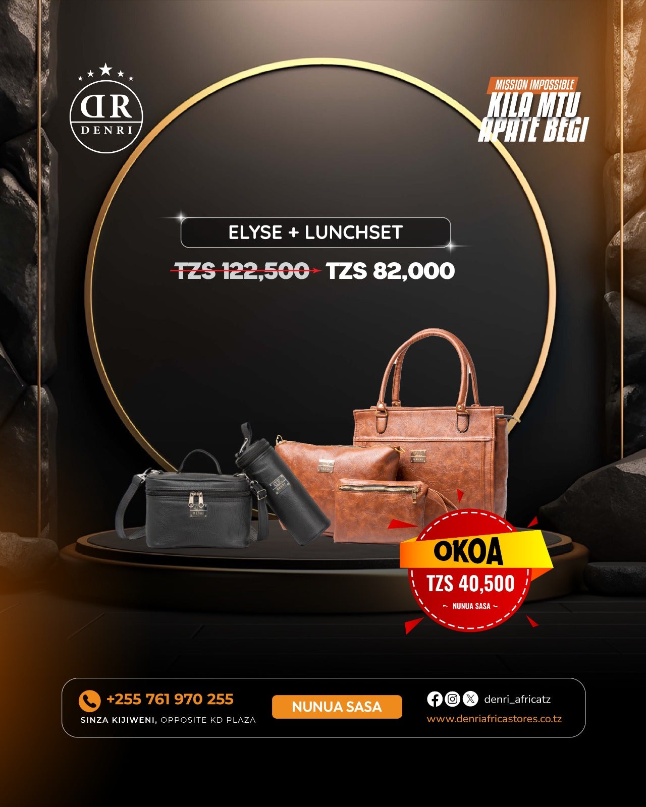 Elyse Handbag + Lunchset