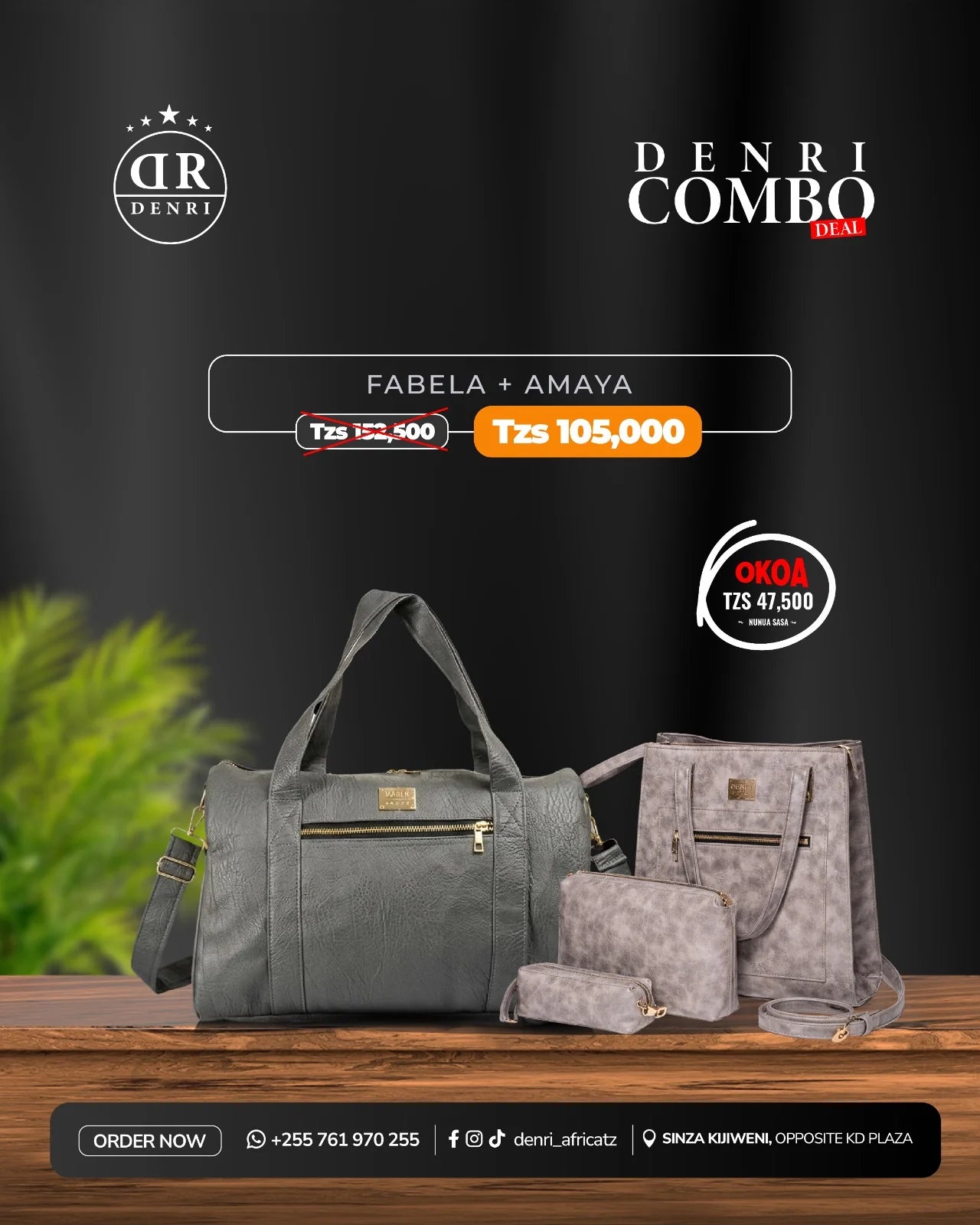 Fabela Travel + Amaya Handbag