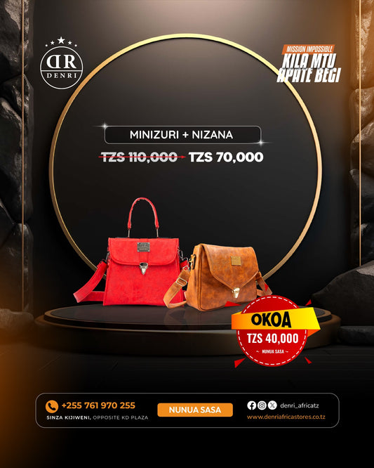 Mini Zuri Handbag + Nizana Sling Bag