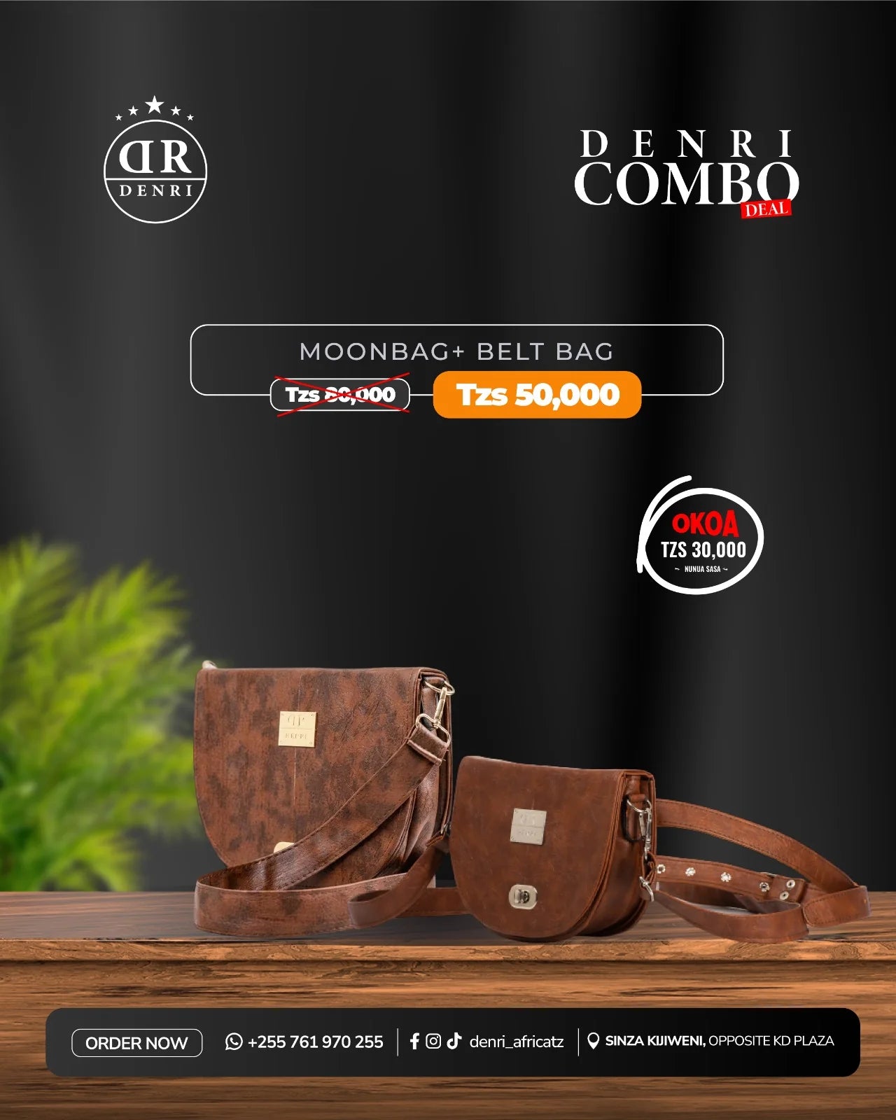 Moon Sling Bag + Belt Bag