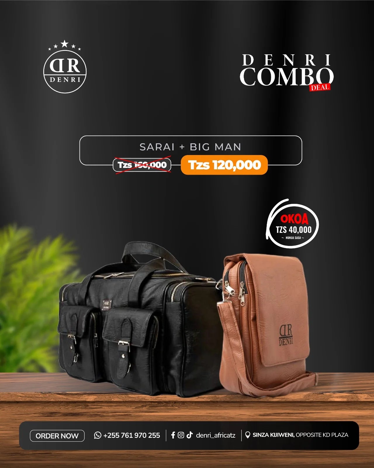 Sarai Travel + Big Man Bag