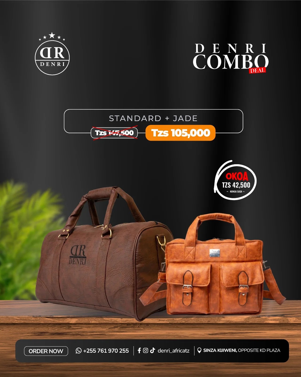 Standard Travel + Jade Briefcase