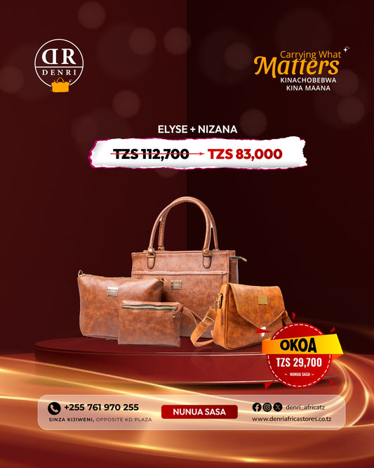 Denri Elyse Handbag + Nizana Sling Bag