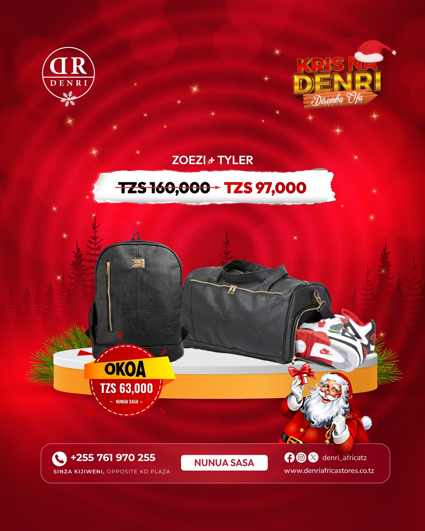 Zoezi Gym Bag + Tyler Backapck