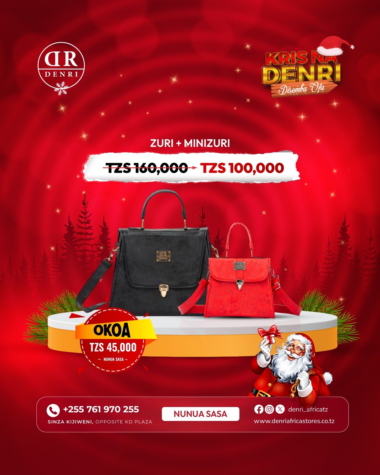 Zuri Handbag + Mini Zuri Handbag