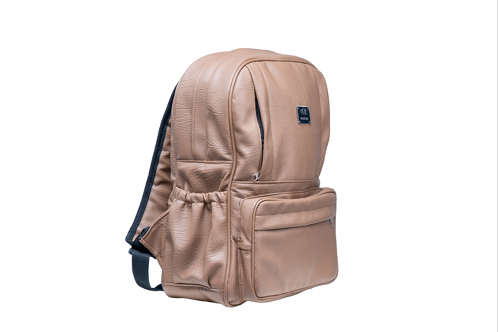 Denri Africa's Prime Men's Beige Laptop Backpack 